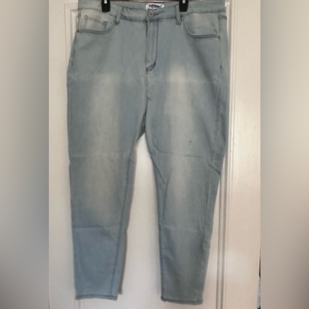 VIP Honey Los Angeles Stretch Jeans - Light Blue - 3 XL